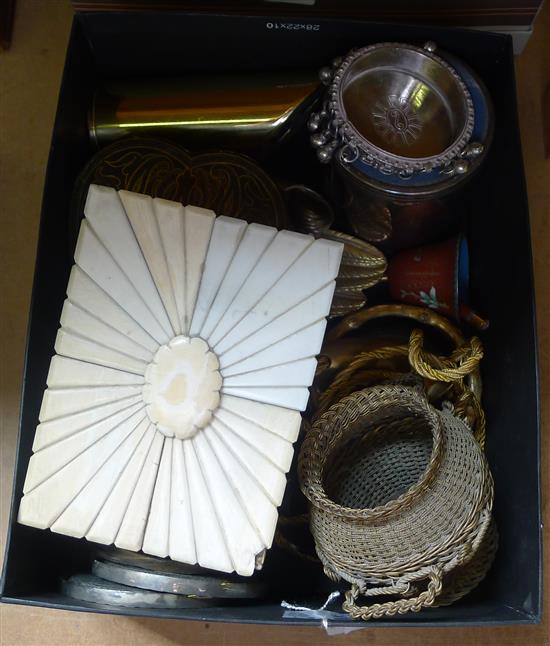 Box of curios and objects